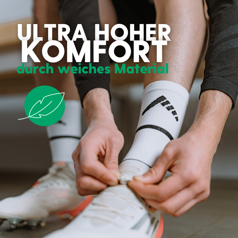 Grip Socks 4er Pack inkl. Stanno Nackenwärmer + trazer Mütze